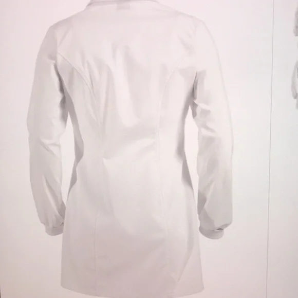Dickies White Women's Lab Coat - Picture 3 of 8